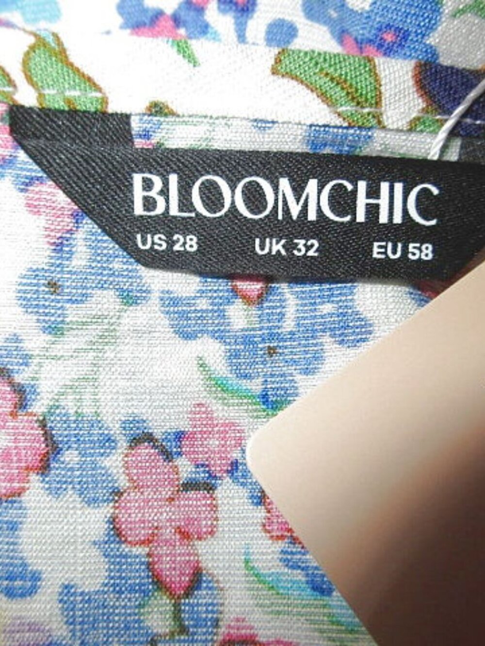 BloomChic Cottagecore Maxi Dress Size 28 Pockets Swing Pleated Flutter Fairy NWT - Picture 7 of 10